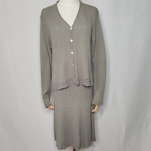 Margaret O'Leary Gray Skirt Set